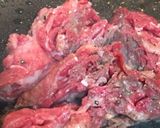 長芋と牛肉の炒め物作り方5写真