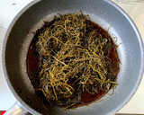 甘さ控えめ『刻み昆布とにんじんの炒め煮』作り方3写真