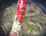 ゴーヤと豚のボリュームランチスープ。作り方3写真