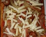 簡単！ピザ風トースト*朝食にもおすすめ*作り方5写真