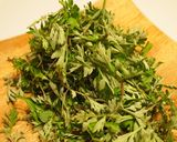 旬を味わう♡摘みたてよもぎとえのき天ぷら作り方4写真