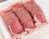 ごますりソース♡巻き巻き 納豆とんかつ作り方7写真