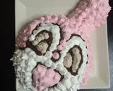 ドキンちゃん立体ケーキ作り方13写真