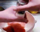 鮭と舞茸と長葱のホイル焼き作り方1写真