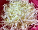 朝食&ランチに！キャベツたっぷりサンド☆作り方1写真