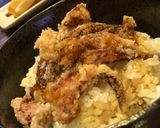 焼き鳥のタレでイカゲソ天丼作り方4写真