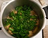 大根と菜の花の煮物作り方6写真