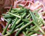 カシラにニンニクの芽＆新たまねぎ！作り方4写真