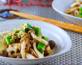 美和食✿しめじとオクラの和え物作り方5写真