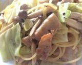 柚子胡椒が香る♡豚バラとキャベツのパスタ作り方4写真