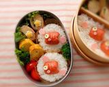 キャラ弁♡こいのぼり こどもの日 お弁当作り方4写真