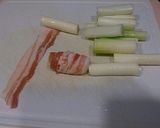 子供と一緒に♪ごぼう&ネギの肉巻き!作り方2写真