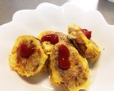 お弁当に☆冷食ハンバーグでピカタ☆作り方8写真