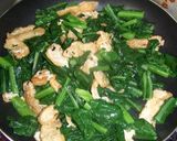 冬菜の味噌炒め作り方3写真
