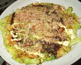 関西? 広島? ハイブリッドお好み焼き作り方5写真