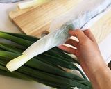 葉玉ねぎの麺つゆ漬け作り方1写真