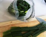 葉玉ねぎの麺つゆ漬け作り方7写真