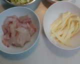 鯛と春キャベツの焼き春巻き作り方3写真