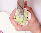 たこ焼き器不要☆餃子の皮でたこ焼き風作り方4写真