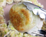 たこ焼き器不要☆餃子の皮でたこ焼き風作り方6写真