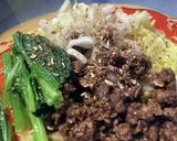 お手軽に、くにまつ風広島汁なし坦々麺作り方12写真