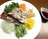 彩り野菜のしっとり冷しゃぶ作り方5写真