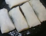 鯛と春キャベツの焼き春巻き作り方6写真