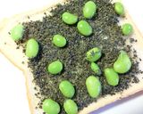 レモンラー油♬　すりごま＊枝豆トースト作り方2写真