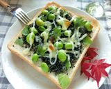 レモンラー油♬　すりごま＊枝豆トースト作り方4写真