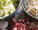 節約！キャベツともやしと豚肉！中華炒め作り方1写真