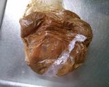 簡単　カツ風　まぐろの カレーパン粉焼き作り方2写真