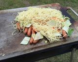 バーベキューで簡単！おいしい！焼きそば♪作り方5写真