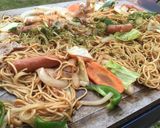 バーベキューで簡単！おいしい！焼きそば♪作り方8写真