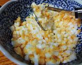 たくあん入りポテトサラダ作り方3写真