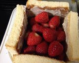 イチゴごろごろ 春の2段ケーキ作り方7写真