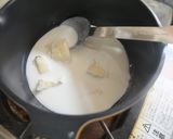 ブルーチーズのソース作り方1写真