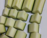 冷凍ズッキーニ＊切って冷凍保存で長持ち作り方1写真