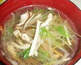 春色☆うどの沢煮椀作り方9写真