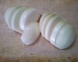 玉ねぎ きのこの トマトジュース煮込み！作り方1写真
