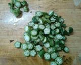 簡単！　豆腐　オクラ　三つ葉の　お吸い物作り方2写真