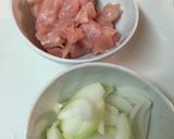 簡単チキンのトマトクリーム煮作り方1写真