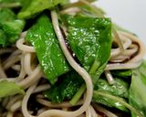 三つ葉炒め蕎麦作り方8写真
