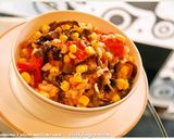 黑菇醬番茄玉米飯.柯媽媽の植物燕窩作り方5写真