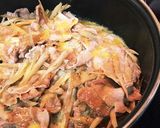 豚肉とごぼうの柳川作り方3写真