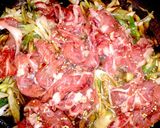 コラボ）牛丼×うどん＝牛う丼(^^♪作り方5写真