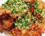 旨いなぁ〜♫柔らか鶏むね肉の油淋鶏風作り方6写真