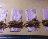 リメイク　きんぴらごぼうのベーコン巻き作り方1写真