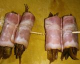リメイク　きんぴらごぼうのベーコン巻き作り方2写真