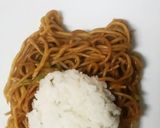 簡単キャラご飯♡となりのトトロ焼きそば♡作り方3写真