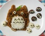 簡単キャラご飯♡となりのトトロ焼きそば♡作り方5写真